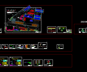 光储充一体化项目cad图纸