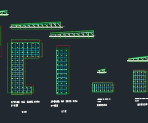 四川某岗污水处理厂1532.52kWp屋顶光伏发电项目施工设计图纸