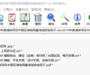 【107099】2019年度减排项目中国区域电网基准线排放因子