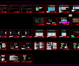 广西某家居公司光伏项目图纸2022年（光伏、一次、二次、土建、结构）
