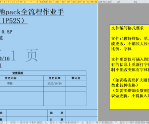 2025版 最新电池pack全流程作业手册（1P52S）