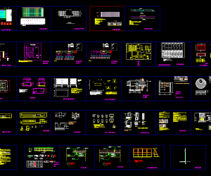 某2MWp光伏+1.8MWh储能项目系统CAD图纸