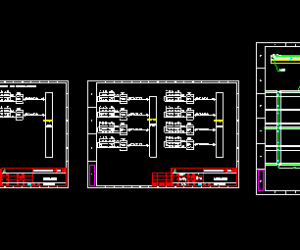 某大鱼老厂房屋顶光伏项目施工图2021