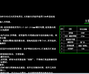 2025年河南某光储项目电气施工图20251210