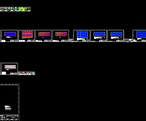 2.992MWp分布式光伏发电CAD图纸