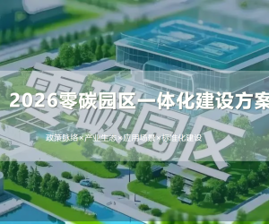【108587】2026零碳园区一体化建设方案