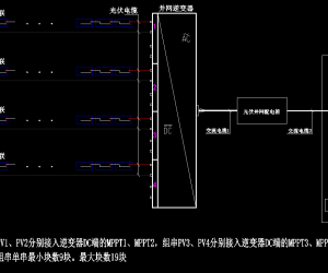 【108356】某50MW户用光伏项目-三相380V全额上网-715组件-电气接线图集2026