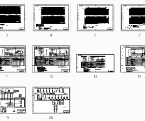 【106908】3MW高压接入典型设计图纸