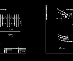 12套自行车棚CAD图纸