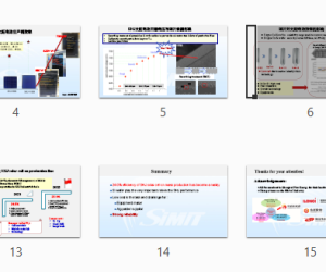 Mass production of 24% SHJ solar cells and influence of Si material on cell perf
