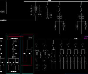 广州某工程公司屋顶分布式光伏发电项目图纸2023年